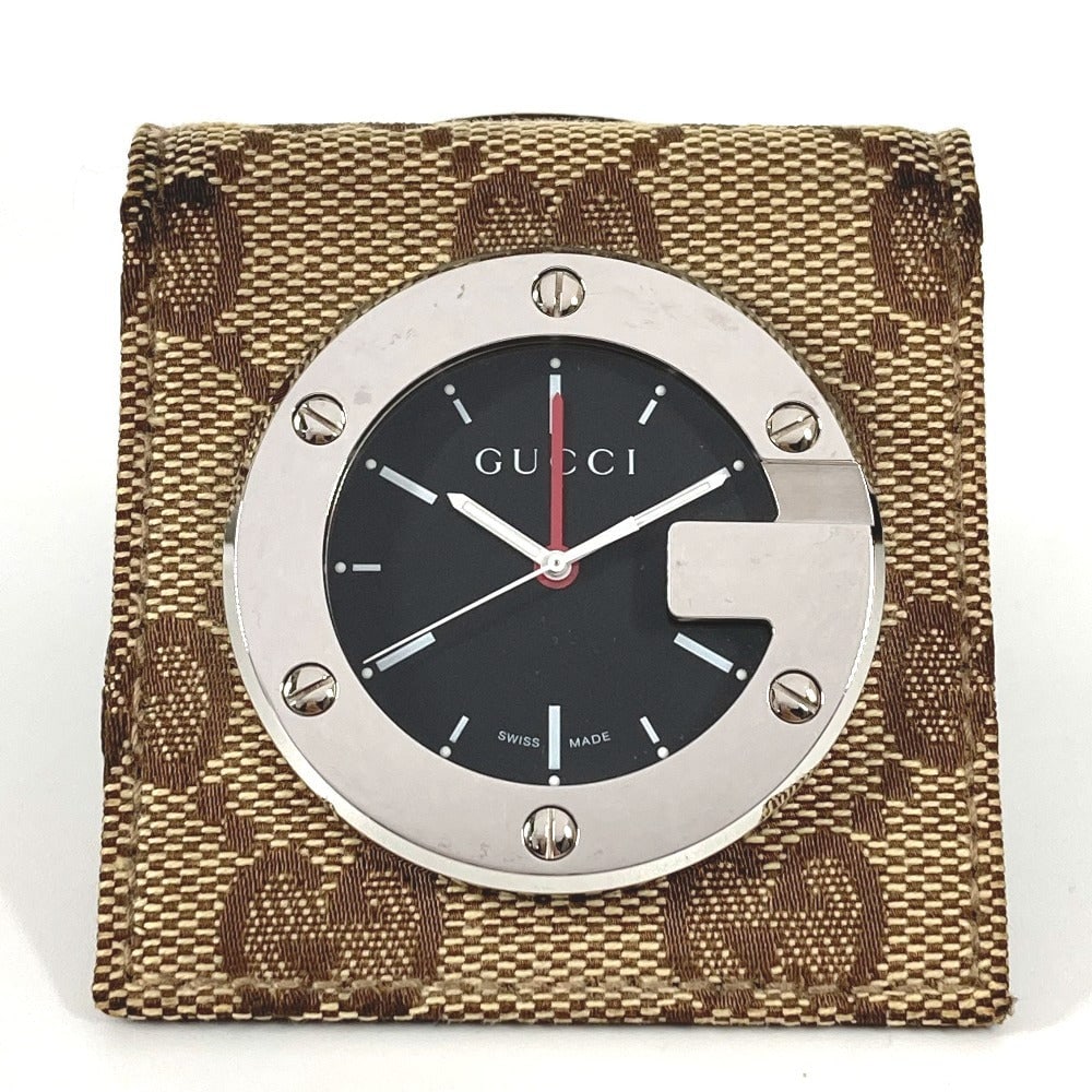 Vintage Gucci Stirrup Form Travel Alarm Clock