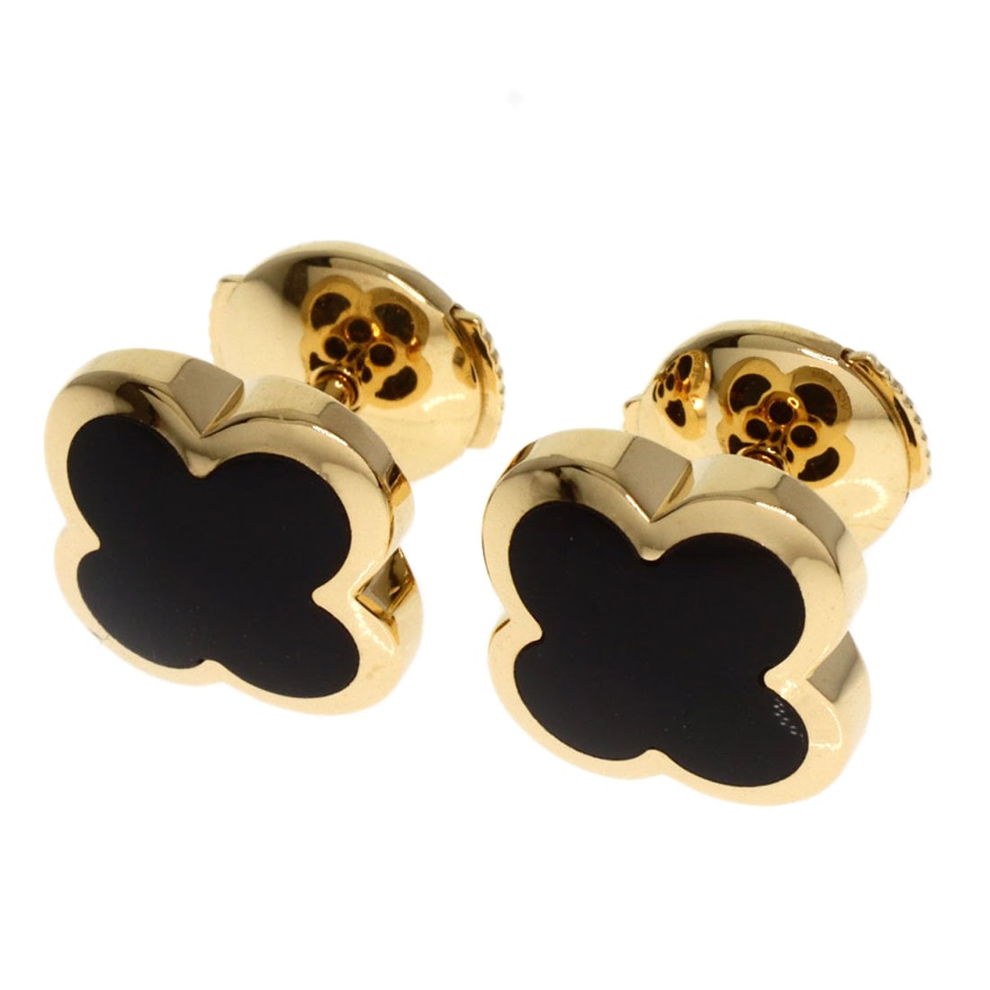 Van Cleef & Arpels Pierce 18K Yellow Gold Gold Pure Alhambra: Gender: Women Brand: Van Cleef & Arpels Item: Pierce Model: Pure Alhambra Gender: Women Color: gold Material: 18K Yellow Gold Weight: 4g Accessories: Van Cleef warranty Size: cm (approx.): inch (appro