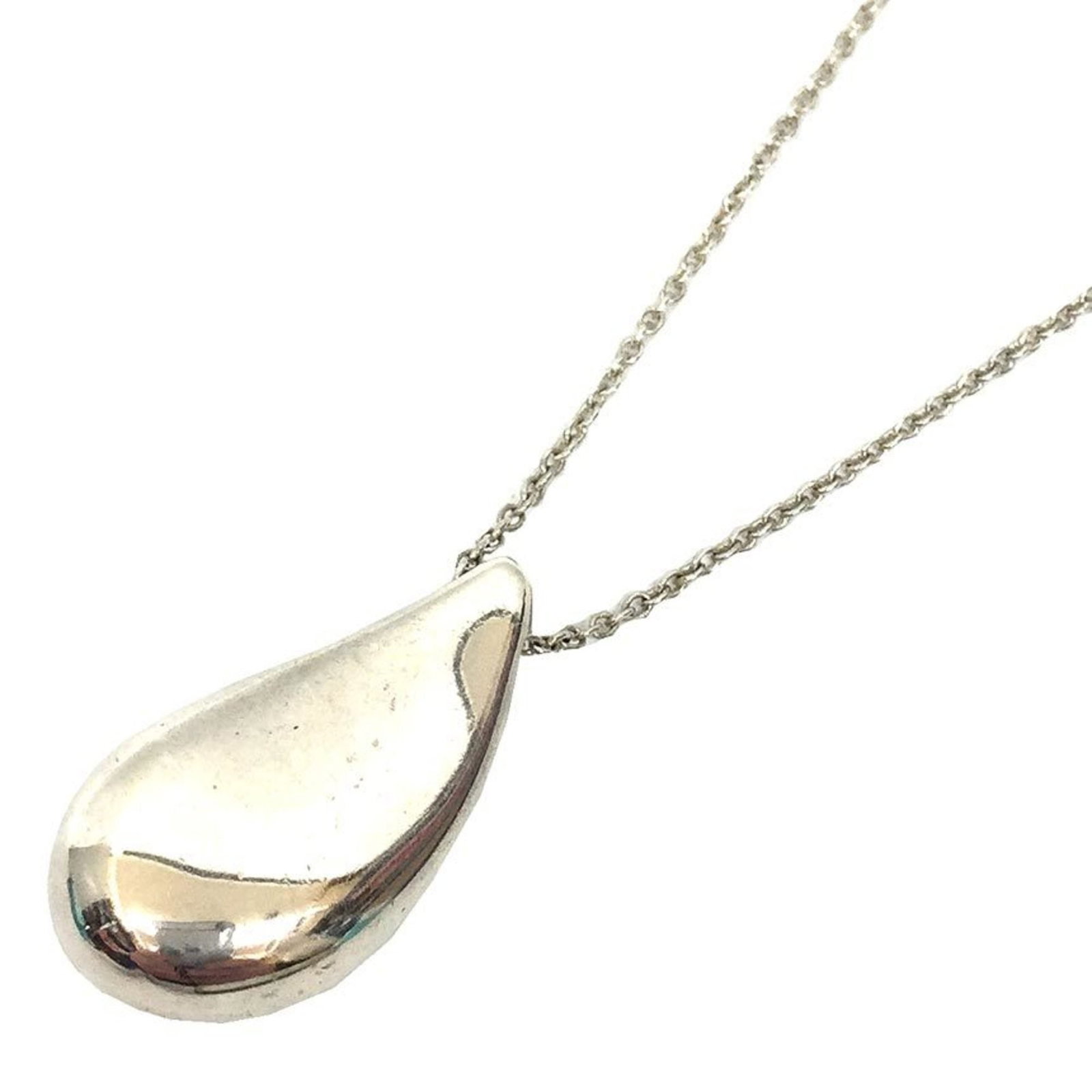 Tiffany & Co. Elsa Peretti Teardrop Large Necklace In Silver Sv925 (1 of 3)