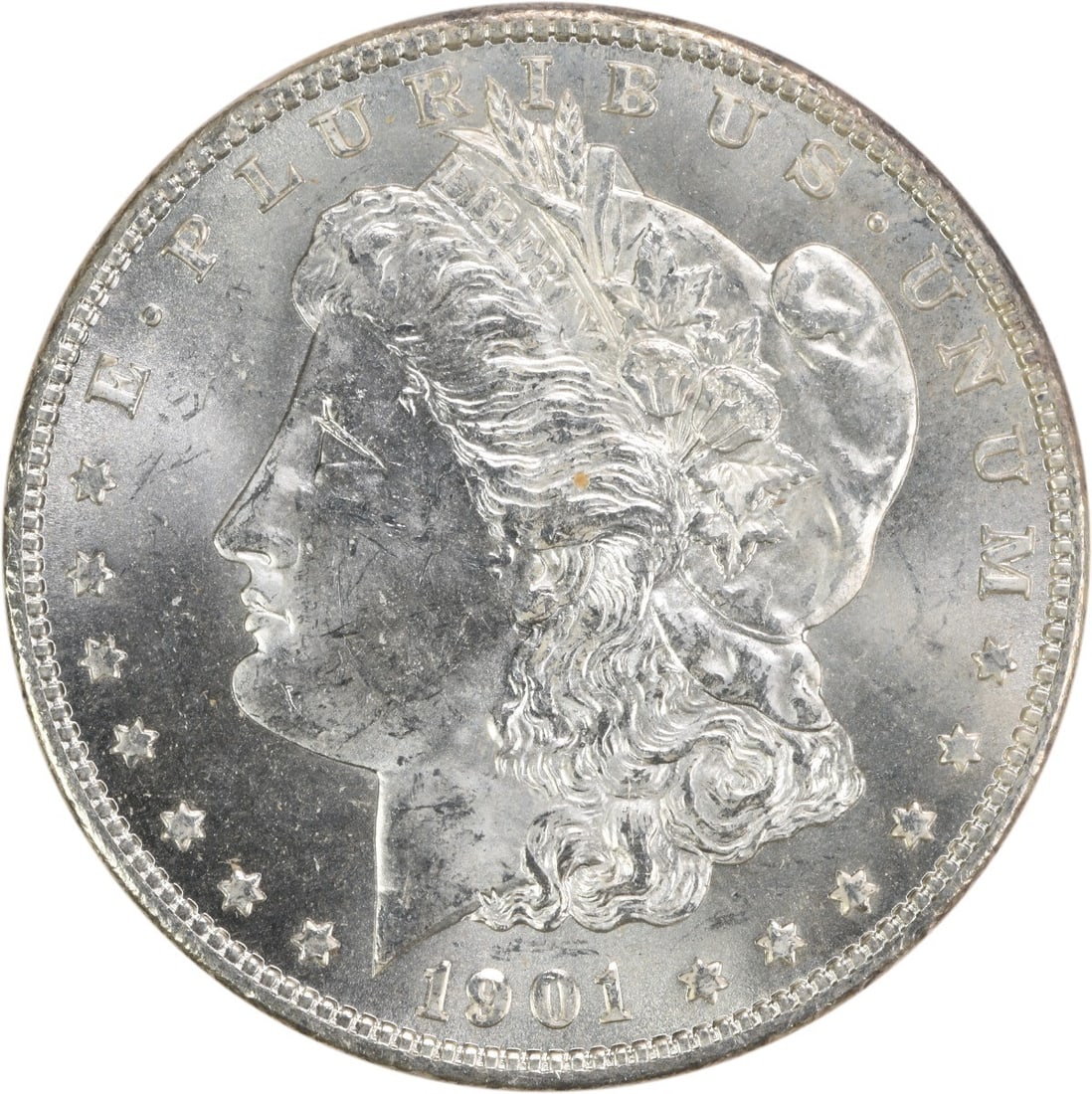1901-O Morgan Silver Dollar Choice Bu Uncertified (1 of 2)
