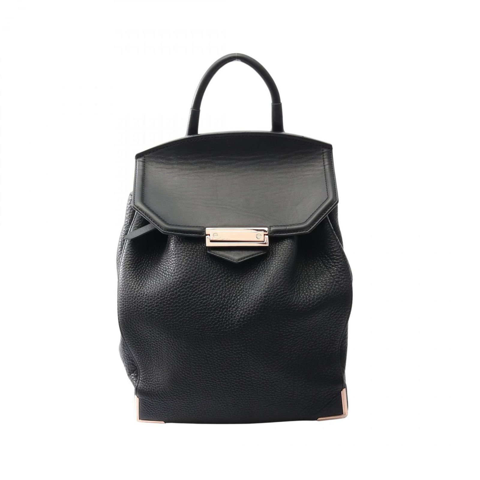 Alexander Wang Prisma Rucksack: Brand: Alexander Wang Type: Backpack Material: Leather Color: Black Gender: Women Size (Hxwxd): 35cm x 26cm x 16.5cm / 13.77'' x 10.23'' x 6.49'' Condition: Used (good), Traces of usage, scratches / d