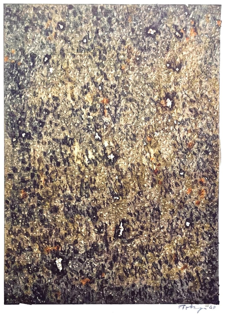 Mark Tobey, L'Automne, Mark Tobey, Peintres D'Aujourd'Hui, Hliogravure: Hliogravure on vlin paper. Paper Size: 13.78 x 10.83 inches. Inscription: Signed in the plate and unnumbered, as issued. Notes: From the folio, Mark Tobey, Peintres d'aujourd'hui, 1961. Published by F