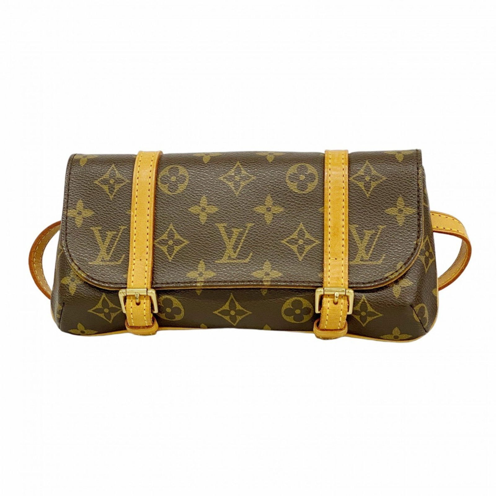 Louis Vuitton Monogram Pochette Marel Waist Bag M51159 Brown (1 of 12)