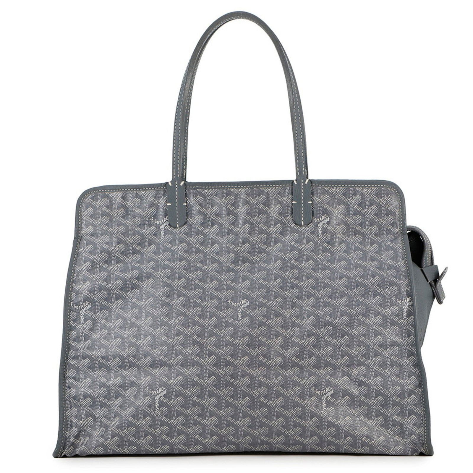 Goyard Tote Bag Hardy Pm Hardy2Pmlty51Cg51P Goyard: Brand: Goyard Type: Tote Bag Material: Pvc , Leather Color: Gray Hardware Color: Silver Closure: Zipper Gender: Women Size (Hxwxd): 30cm x 41cm x 16cm / 11.81'' x 16.14'' x 6.29'' Weight: 720g / 1.58l