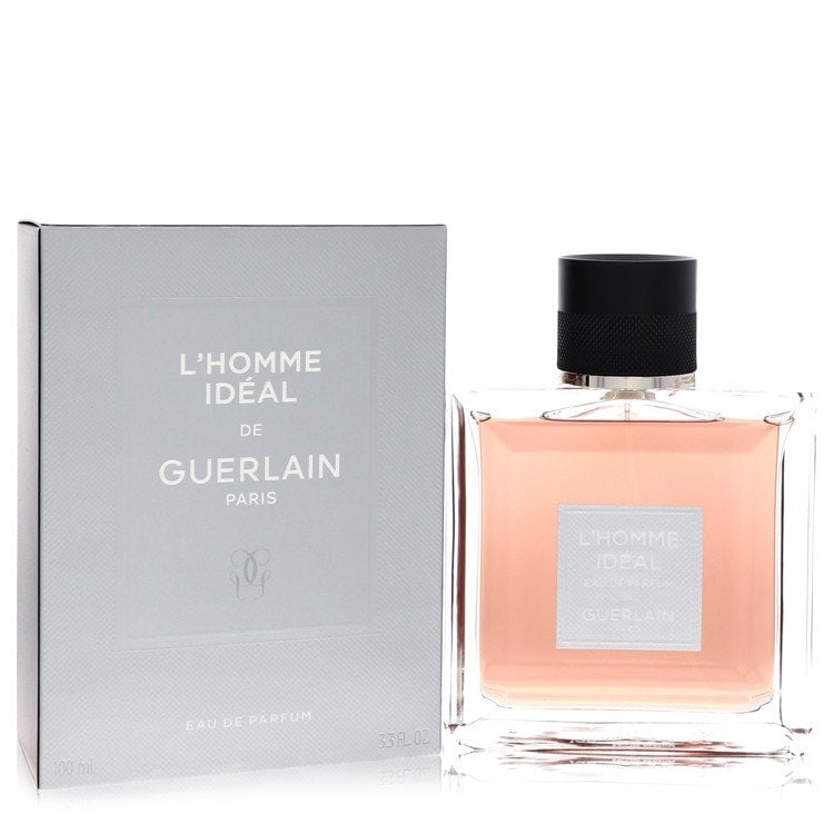 L'Homme Ideal Cologne By Guerlain Eau De Parfum Spray: Brand: Guerlain Size: 3.3 oz Eau De Parfum Spray Grams: 500 Type: Eau De Parfum Spray Fragrance: Cologne for Men Product Disclaimer: Authentic fragrances; some boxes may show shelf wear. We strongly e