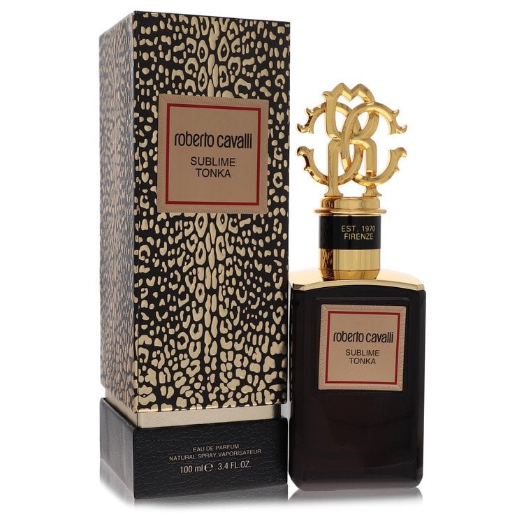 Roberto Cavalli Gold Sublime Tonka Cologne By Roberto Cavalli Eau De Parfum Spray (Unisex): Brand: Roberto Cavalli Size: 3.4 oz Eau De Parfum Spray Grams: 500 Type: Eau De Parfum Spray (Unisex) Fragrance: Cologne for Men Product Disclaimer: Authentic fragrances; some boxes may show shelf wea