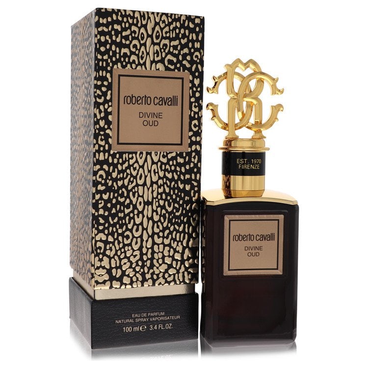 Roberto Cavalli Divine Oud Perfume By Roberto Cavalli Eau De Parfum Spray: Brand: Roberto Cavalli Size: 3.4 oz Eau De Parfum Spray Grams: 500 Type: Eau De Parfum Spray Fragrance: Perfume for Women Product Disclaimer: Authentic fragrances; some boxes may show shelf wear. We s