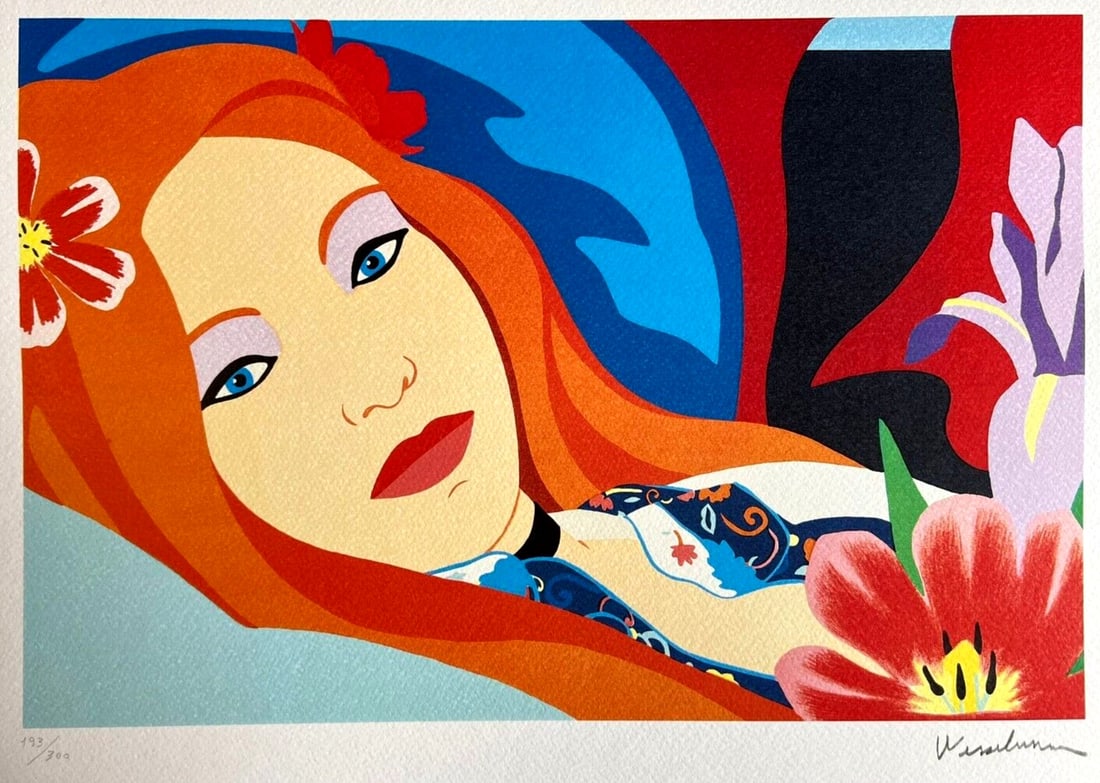Tom Wesselmann Lithograph Coa Signed Op Numbered By Hand 300 Ex (1 of 12)