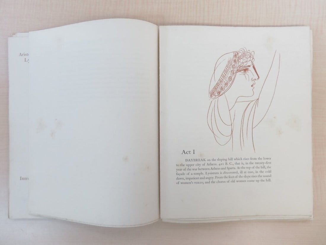 Aristophanes, Gilbert Seldes, Pablo Picasso Lysistrata 1934 Signed Picasso (1 of 9)