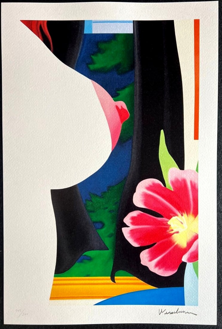 Tom Wesselmann Lithograph Handmade Coa Numbered Signed Op (1 of 9)