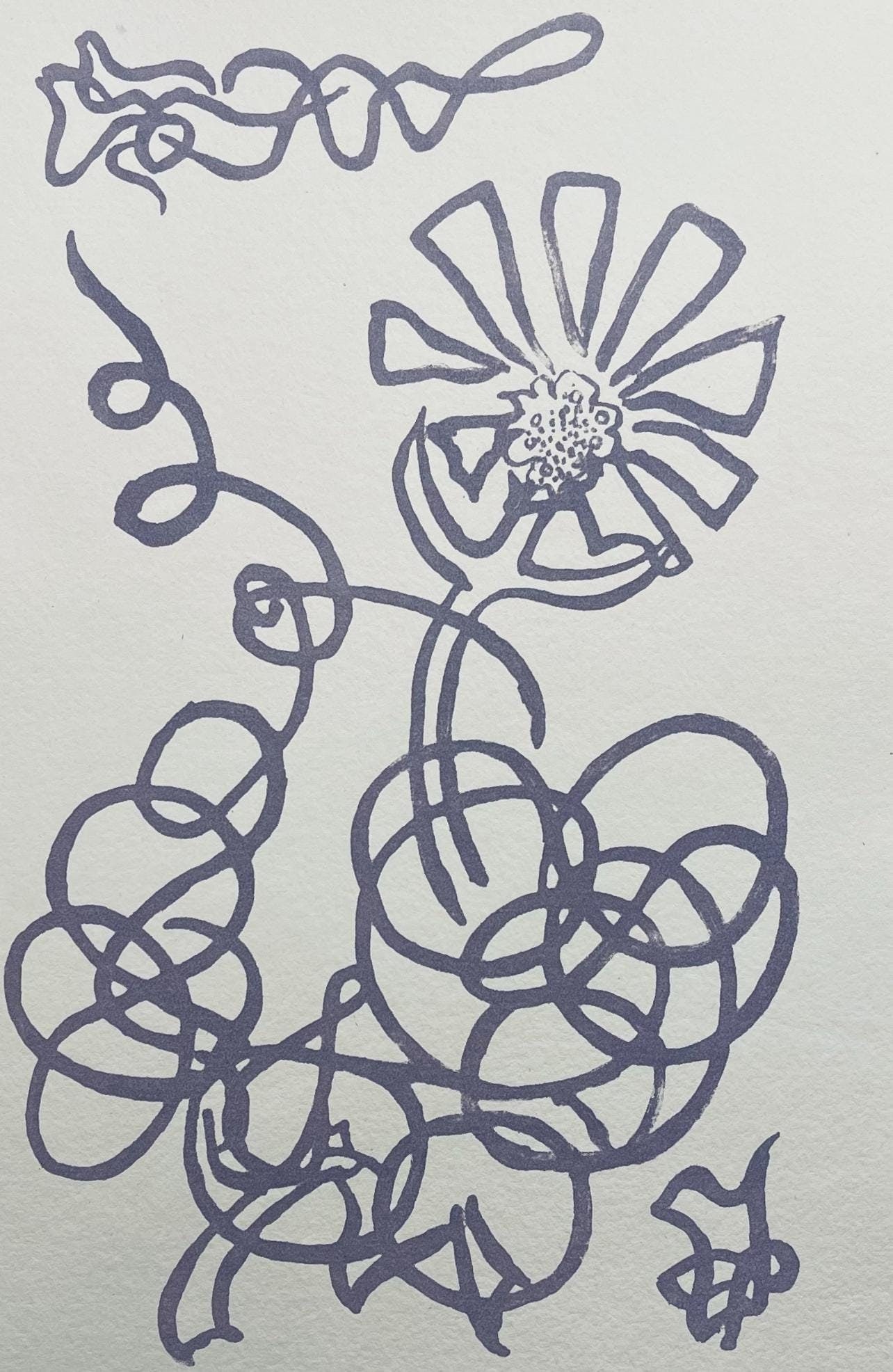 Georges Braque, Composition (Vallier 102), Les Paroles Transparentes, Lithograph: Lithograph on Auvergne du Moulin Richard de Bas filigran paper. Paper size: 17 x 12.75 inches. Excellent condition. Inscription: Watermarked with the artist's signature and unnumbered, as issued. Note