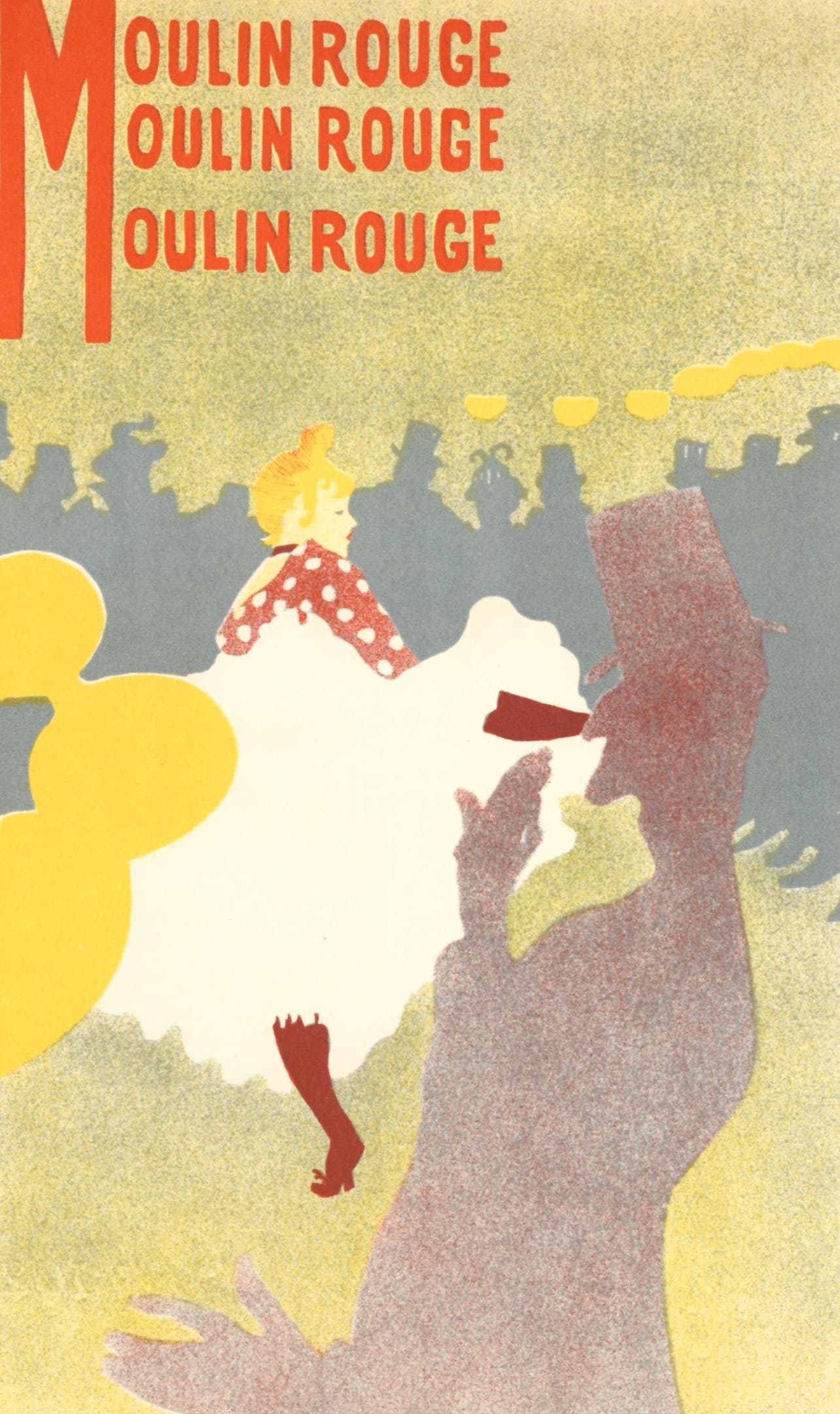 Henri De Toulouse-Lautrec, Moulin Rouge, La Goulue, Dcomposition, Les Affiches De Toulouse-Lautrec, (1 of 6)