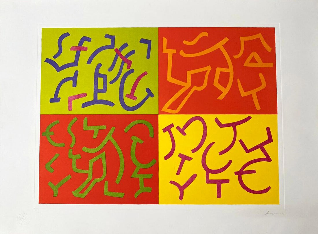 Carla Accardi Etching Aquatint Signed Numbered Published Graded (1 of 5)