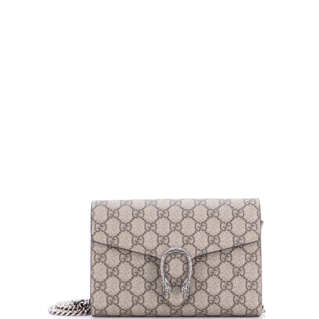 Gucci Dionysus Chain Wallet Gg Coated Canvas Small (1 of 8)