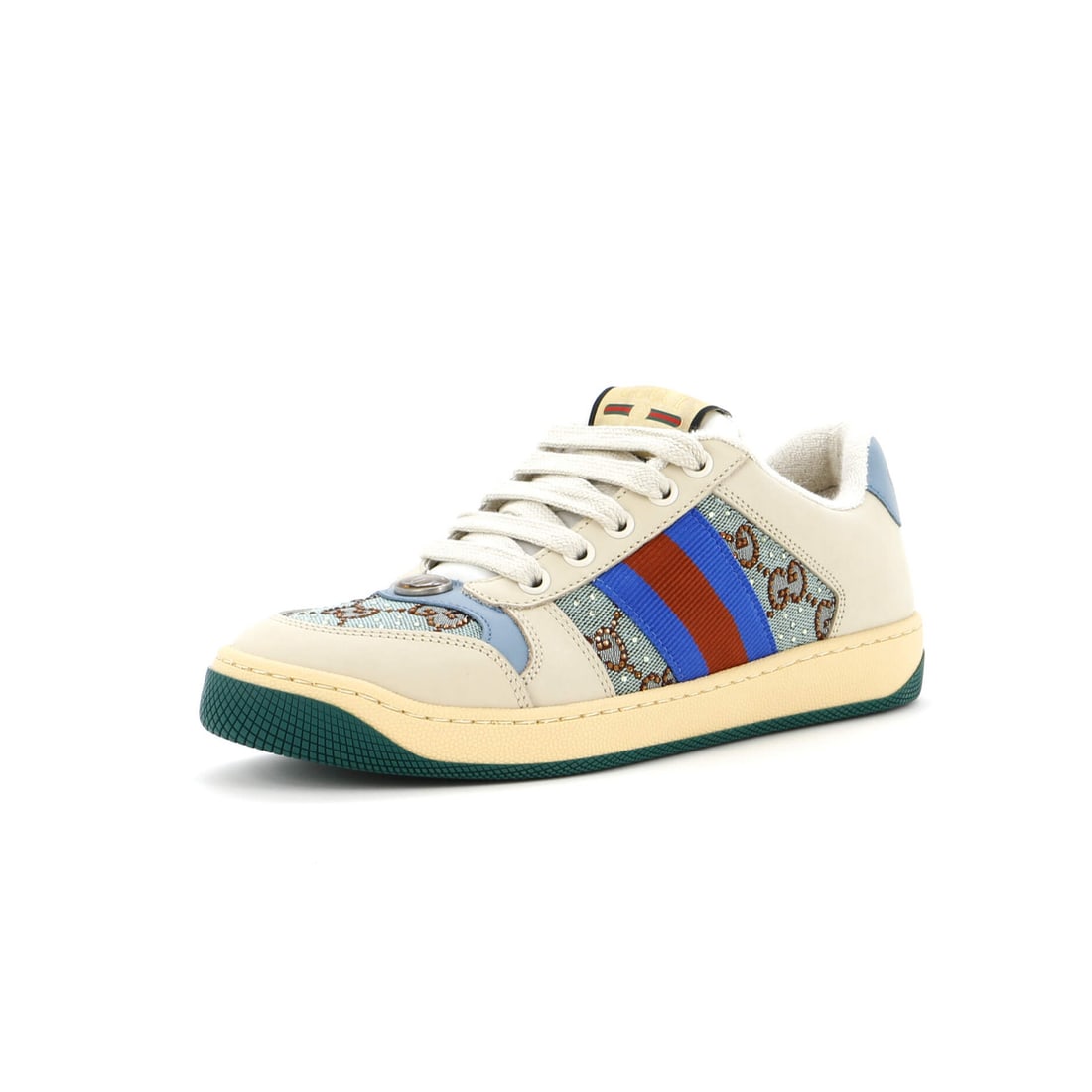 Gucci Screener Sneakers Gg Canvas With Crystals (1 of 4)