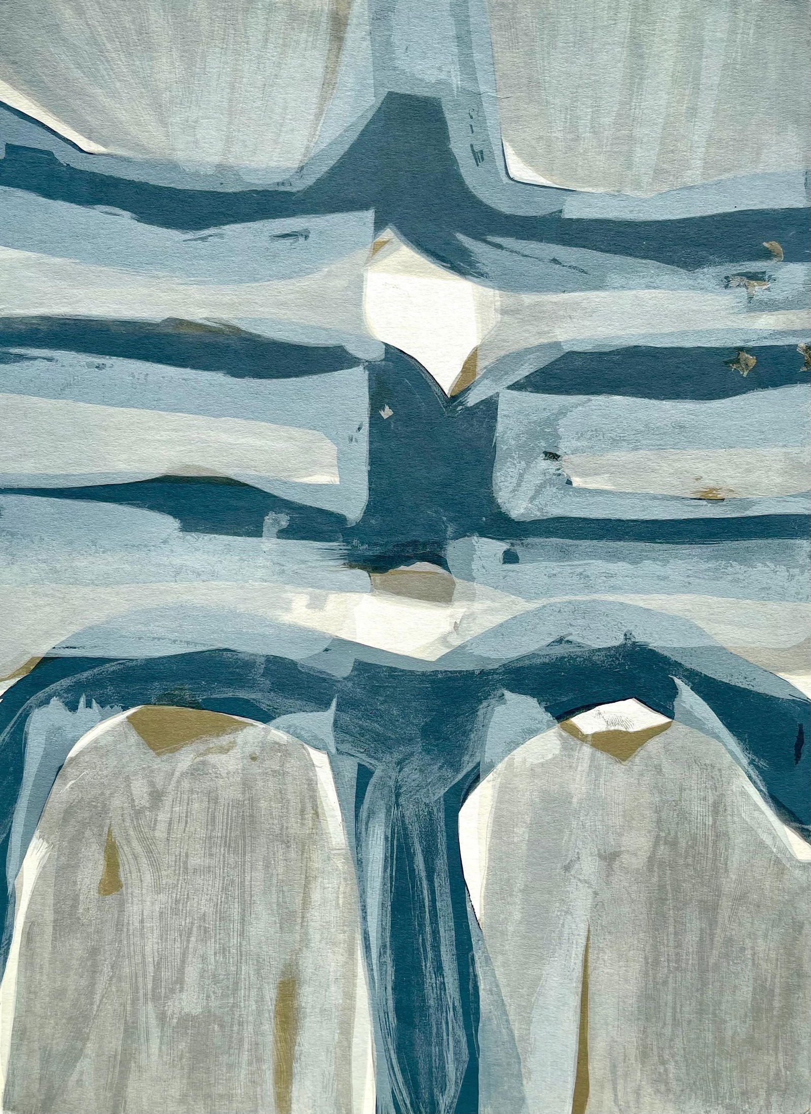 Raoul Ubac, Composition, Derrire Le Miroir, Lithograph (1 of 5)