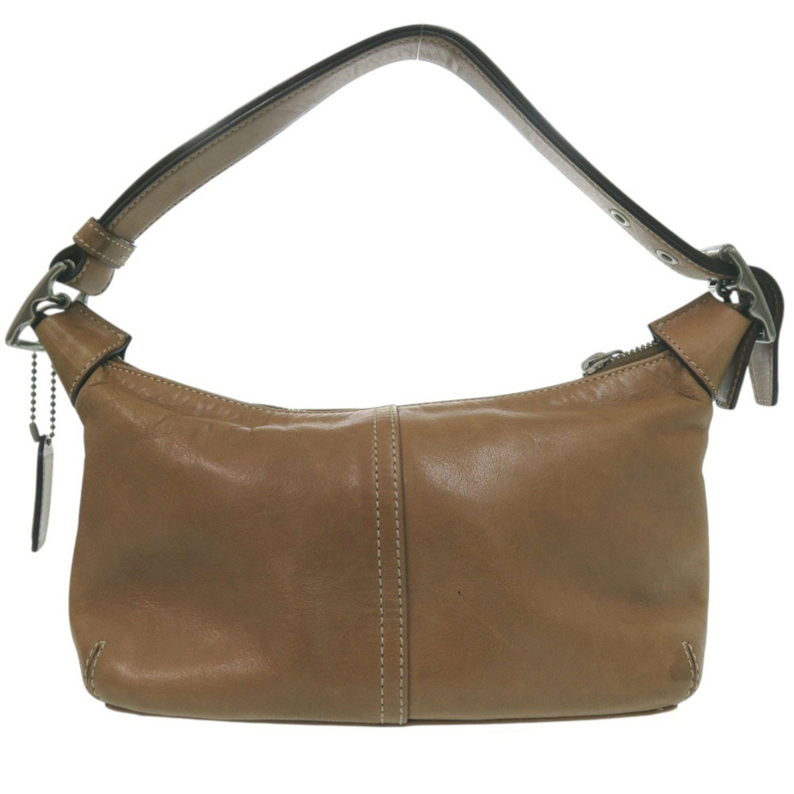 Coach One-Shoulder Bag: Brand: Coach Type: Shoulder Bag Material: Leather Color: Brown Gender: Women Size (Hxwxd): 13cm x 28cm x 10cm / 5.11'' x 11.02'' x 3.93'' Condition: Used (good), Traces of usage, scratches / dirt can