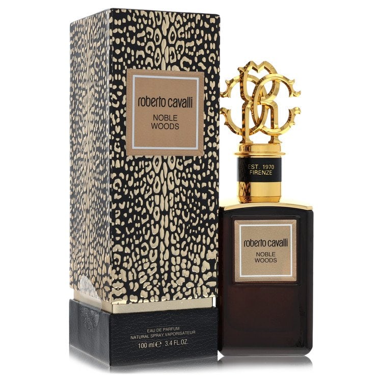 Noble Woods Cologne By Roberto Cavalli Eau De Parfum Spray: Brand: Roberto Cavalli Size: 3.4 oz Eau De Parfum Spray Grams: 500 Type: Eau De Parfum Spray Fragrance: Cologne for Men Product Disclaimer: Authentic fragrances; some boxes may show shelf wear. We str