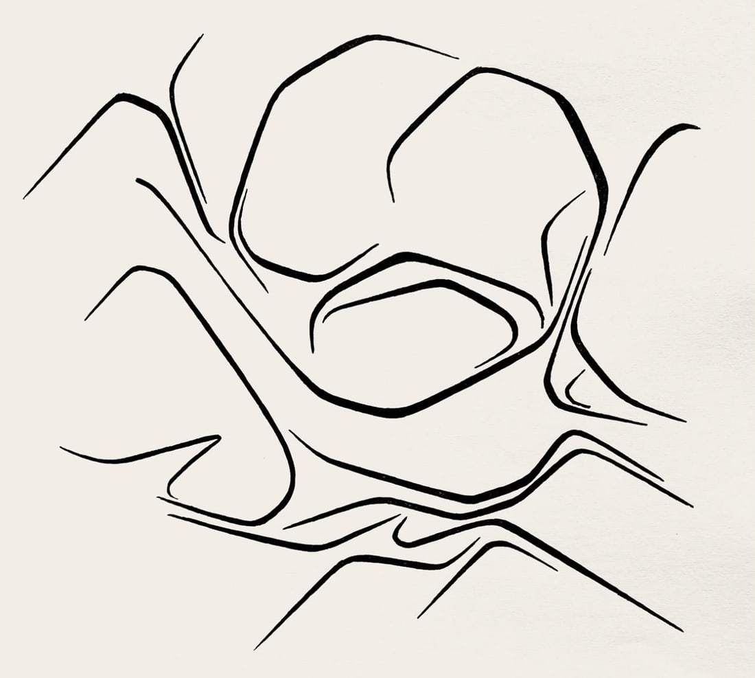 Pablo Palazuelo, Composition, Derrire Le Miroir, Lithograph (1 of 6)