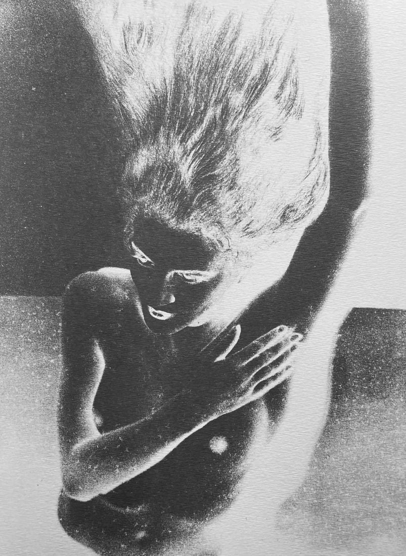 Man Ray, Composition, Man Ray, Lithograph: Lithograph on vlin paper. Paper size: 10.83 x 8.27 inches. Excellent condition. Inscription: unsigned and unnumbered, as issued. Notes: From the folio, Man Ray, 1984. Published by Centre National des