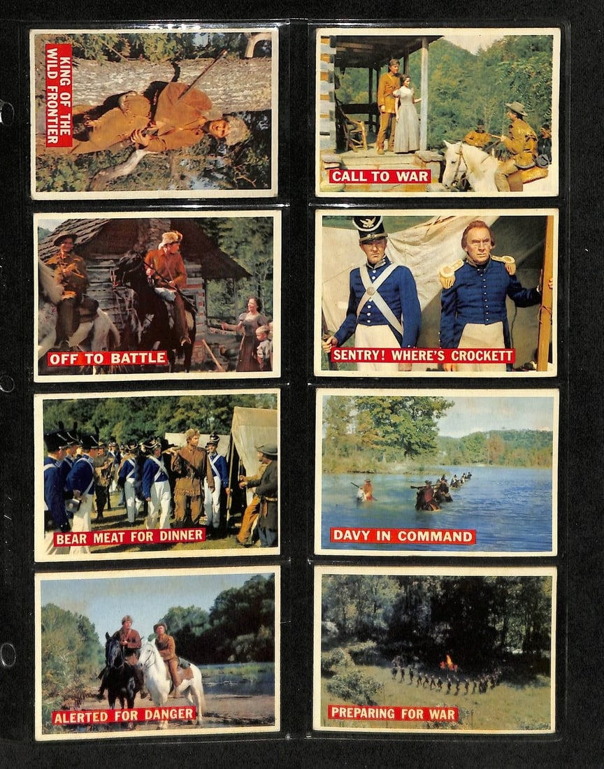 1956 Topps Davy Crockett Card Complete Orange Back Set (1-80) Tv Show 195879: Industry: Television Original/Reproduction: Original Product Disclaimer: Not affiliated with any team or league. Signatures are unverified unless a certificate is stated. For inquiries, please reach o