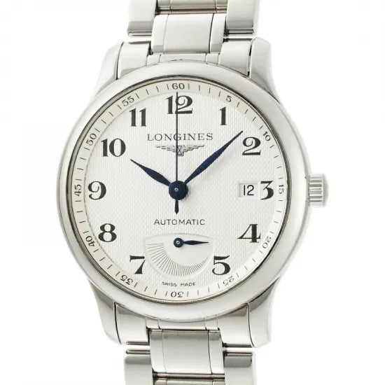 Longines Master Collection Power Reserve L2.708.4.78.6: Brand: Longines Material: SS Weight: 145g (including belt) Movement: Automatic Type: Wrist watch Product Disclaimer: Items may exhibit light wear, such as minor scratches or slight tarnishing appropri