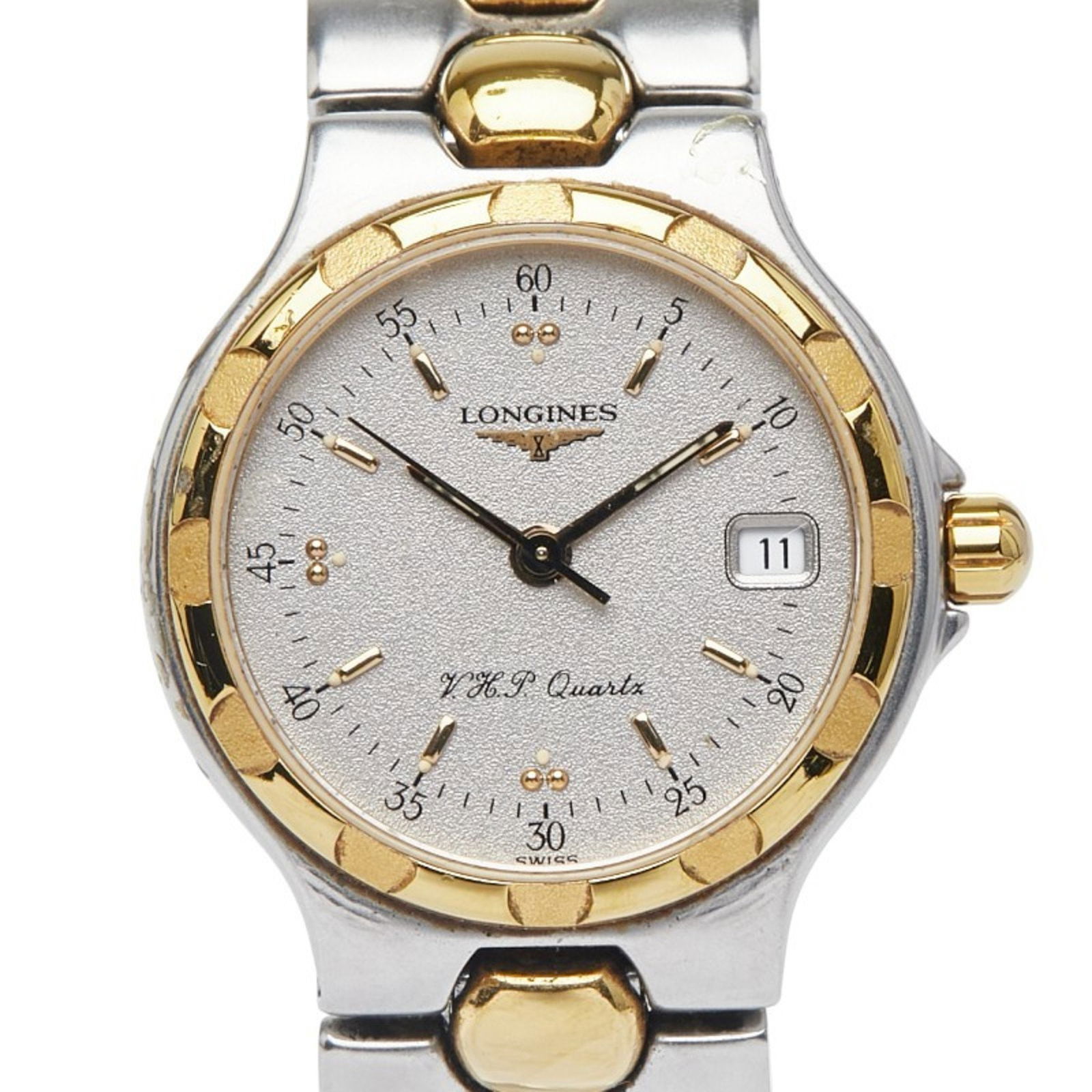 Longines Conquest Watch L1 1133: Brand: Longines Type: Wristwatch Gender: Women Material (Case): Stainless Steel Material (Band): Stainless Steel Color (Dial): White Case Diameter: 22.6mm / 0.89'' Wrist Size: 15.5cm / 6.1'' Condition