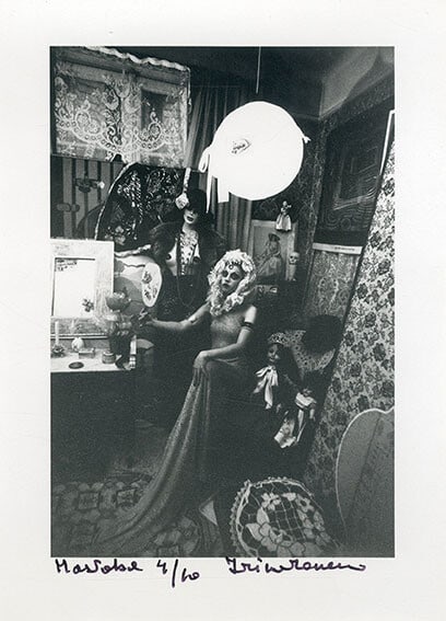 Irina Ionesco - Original Gelatin Silver Print Signed Limited Edition Of 10: Size: Medium Artist: Irina Ionesco Production Technique: Print Framing: Unframed Style: Surrealism Material: Paper Theme: Art Type: Print Subject: Portlate Original/Licensed Reprint: Original Product