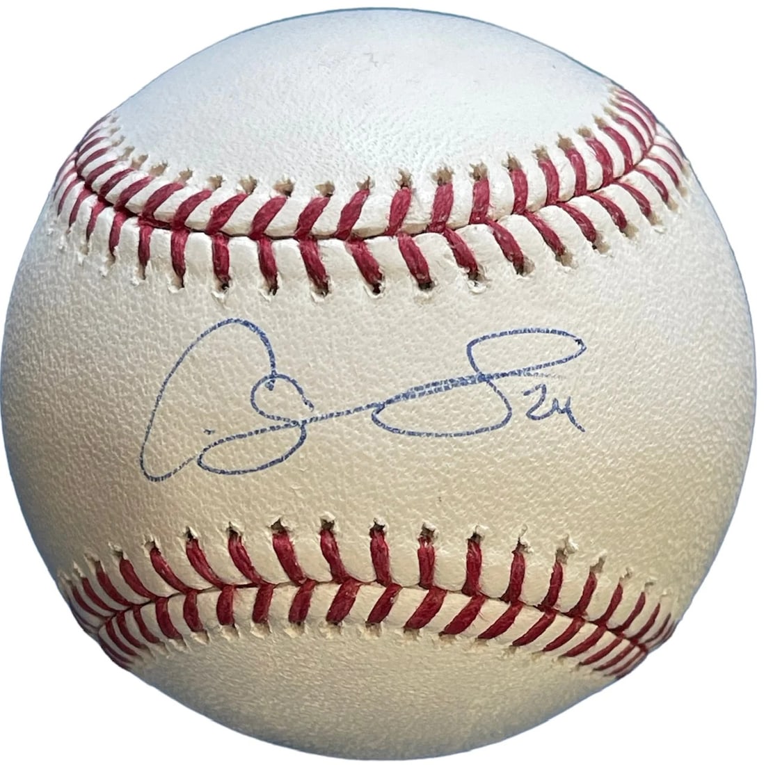 Gary Sanchez Autographed Official Major League Baseball (Jsa): Brand: James Spence Authentication (JSA) Gary Sanchez Autographed Official Major League Baseball Signed in blue ink across the sweet spot on this Official Robert Manfred Baseball. Product Disclaimer: