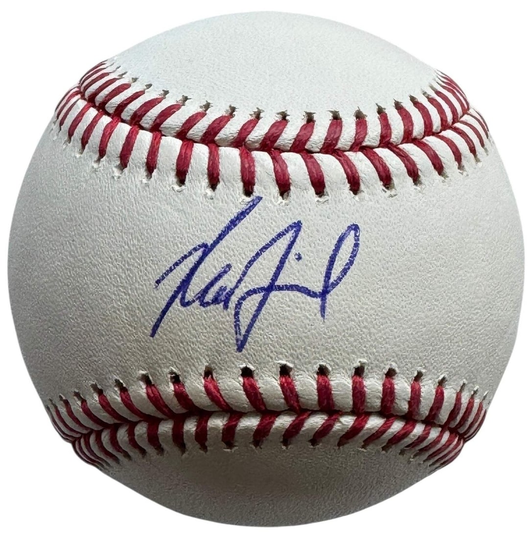 Max Fried Autographed Official Major League Baseball (Beckett): Brand: Beckett Max Fried Autographed Official Major League Baseball Signed in blue ink across the sweet spot on this Official Robert Manfred Baseball Product Disclaimer: Not affiliated with any team o