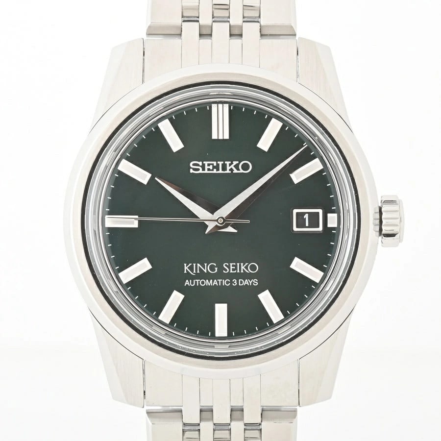 Seiko King Sdks019 6R55-00A0 Green Automatic (1 of 10)