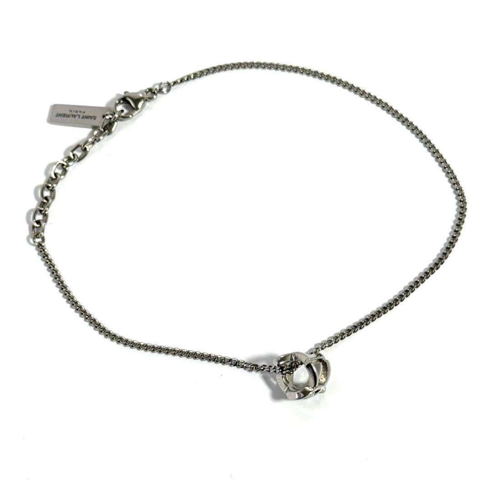 Yves Saint Laurent Saint Laurent Paris: Brand: Saint Laurent Type: Charm Bracelet Gender: Men,Women Material: Metal Length: 18.5cm - 21cm / 7.28'' - 8.26'' Condition: Used (very good), A few traces of usage, some scratches / dirt can be see