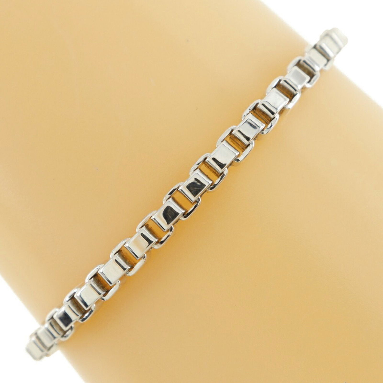 Tiffany Tiffany&Co. Venetian Bracelet Silver 925 Approx. 14.6G (1 of 9)