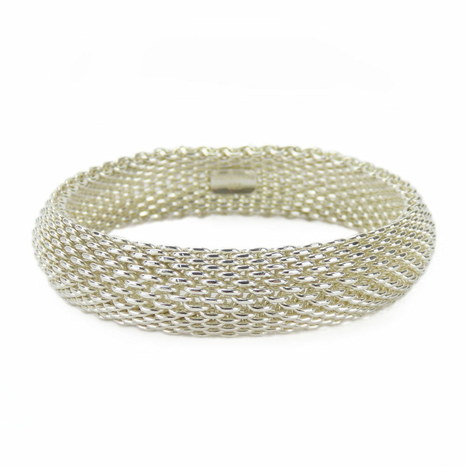 Tiffany Bangle Somerset Silver 925 Approx. 57.5G Bracelet Accessory (1 of 8)