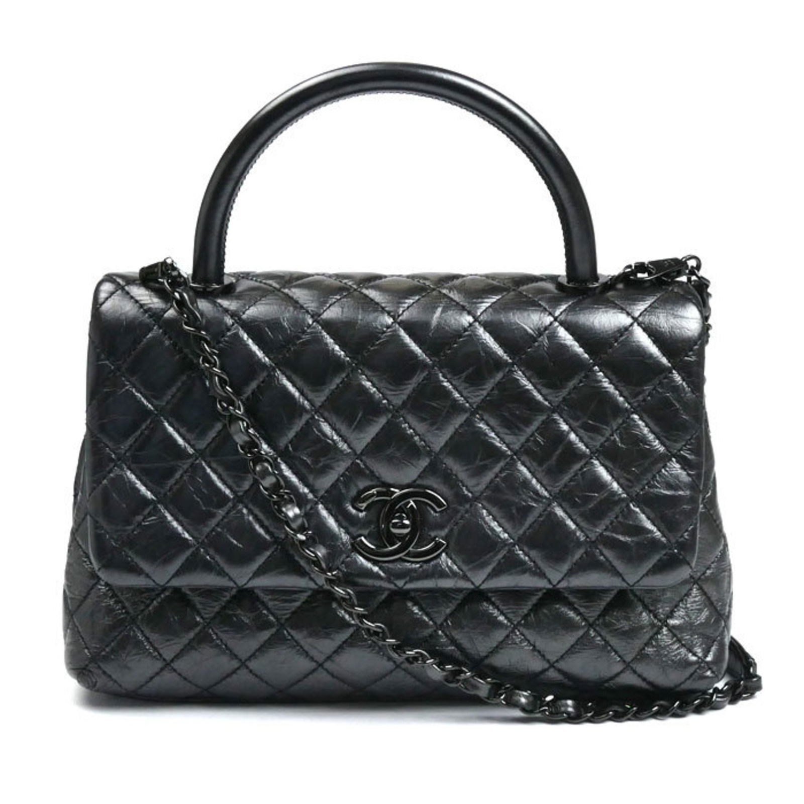 Chanel Coco Handle 29 Aged Calfskin 2-Way Shoulder Bag (1 of 7)