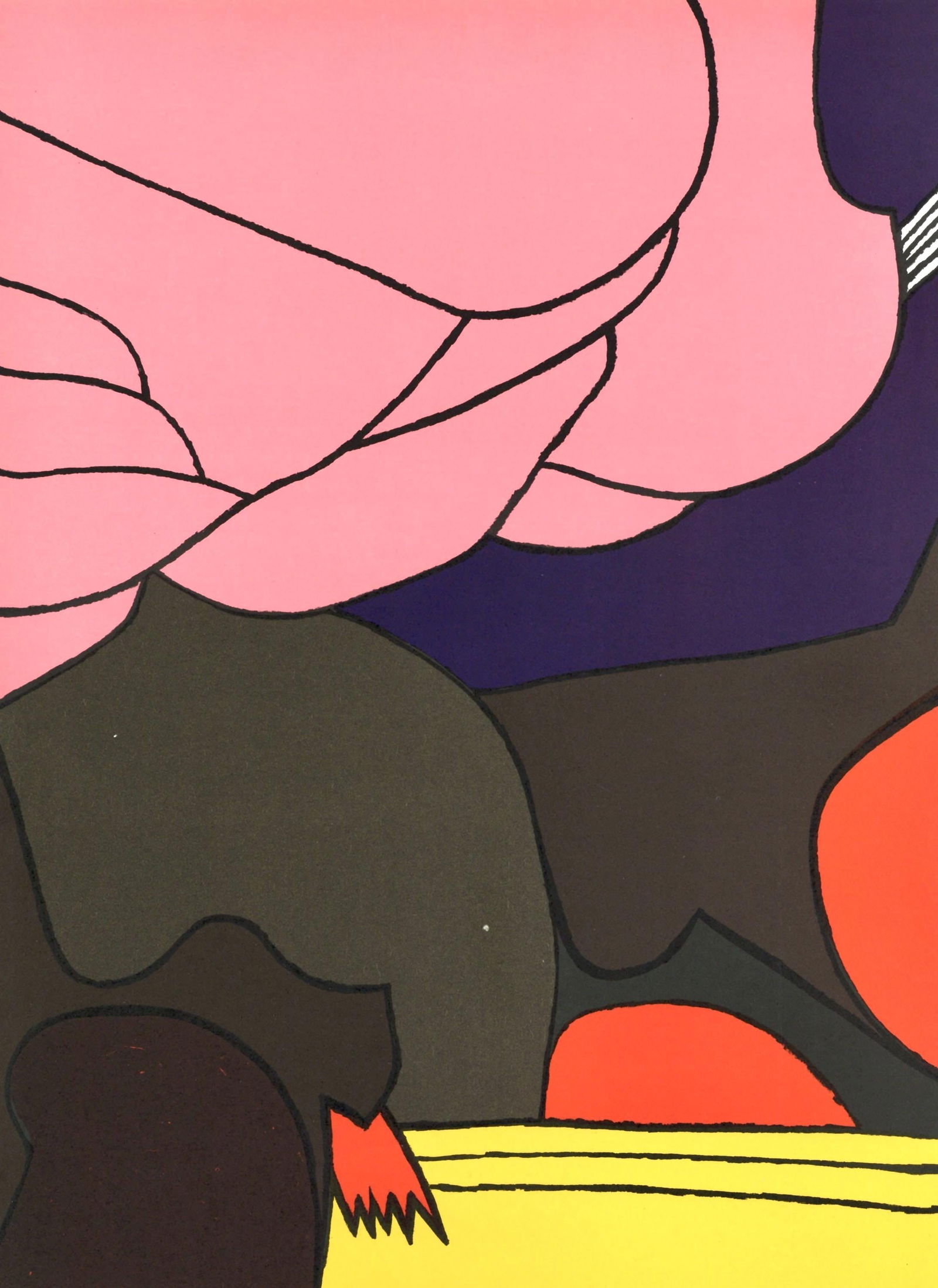 Joan Gardy-Artigas, Composition, Hommage Aim Et Marguerite Maeght, Derrire Le Miroir, Lithograph (1 of 7)