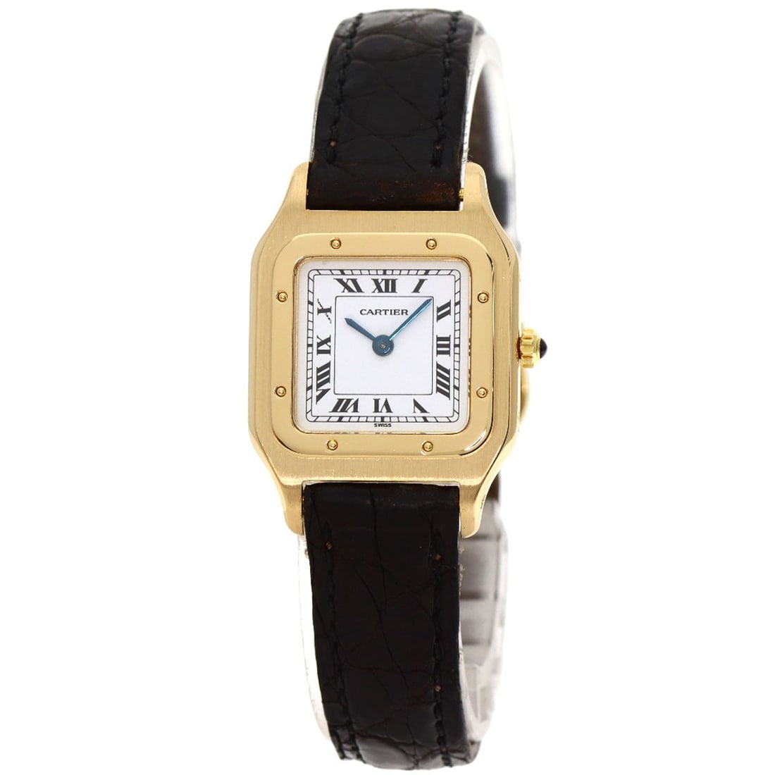 Cartier Santos Dumont Sm Watches W1505556 K18 Yellow Gold/Leather (1 of 20)