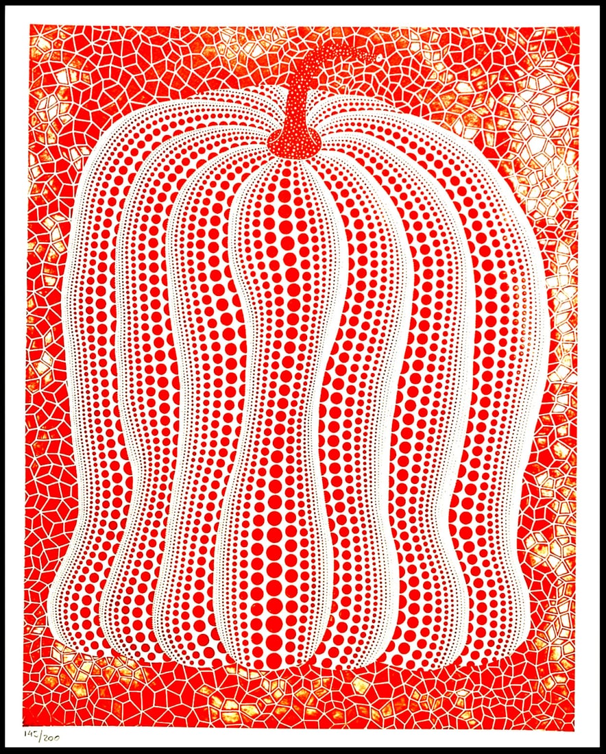 Yayoi Kusama Lithograph Mori Museum Coa Numbered Limited To 200 (1 of 11)