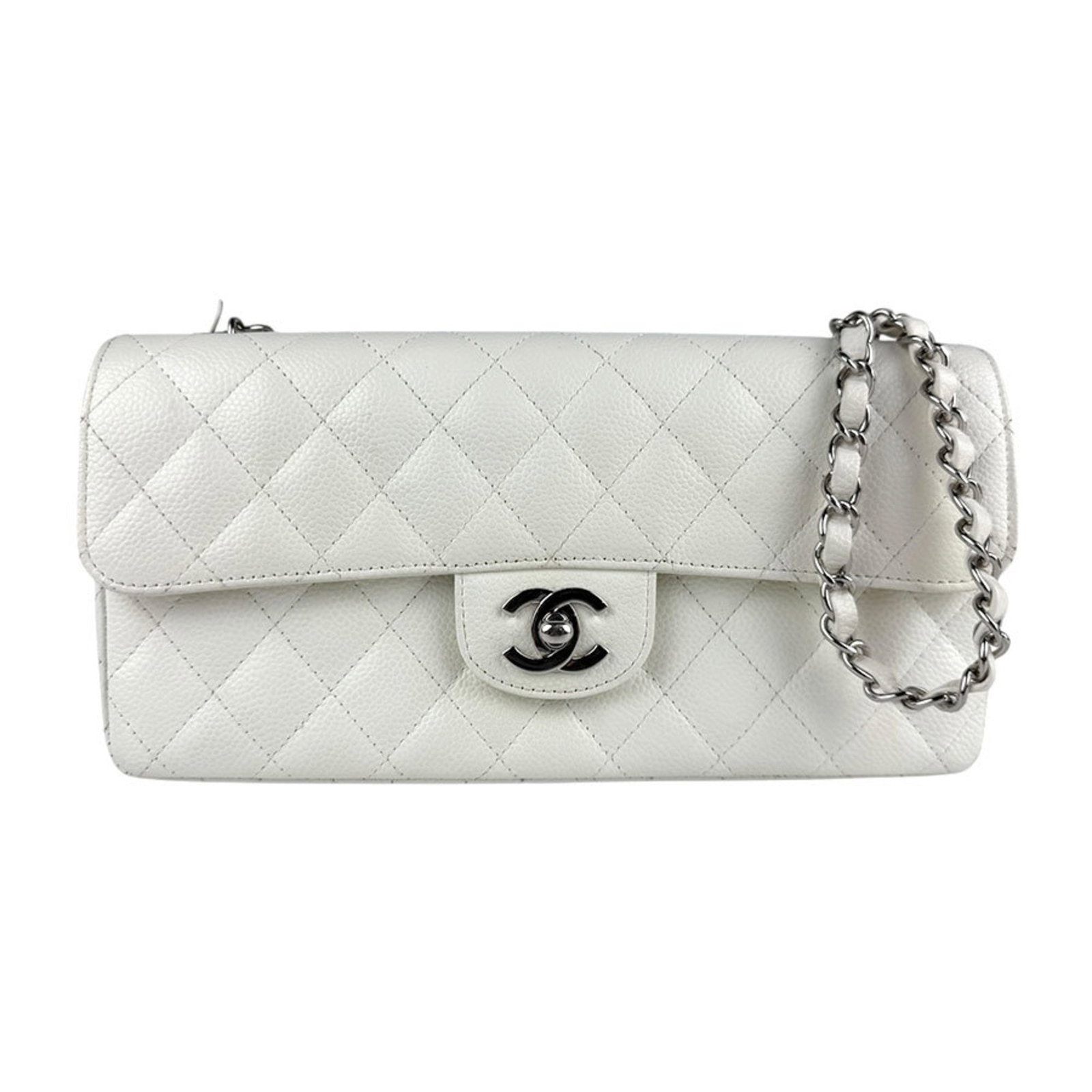 Chanel Shoulder Bag In Caviar Leather (1 of 5)