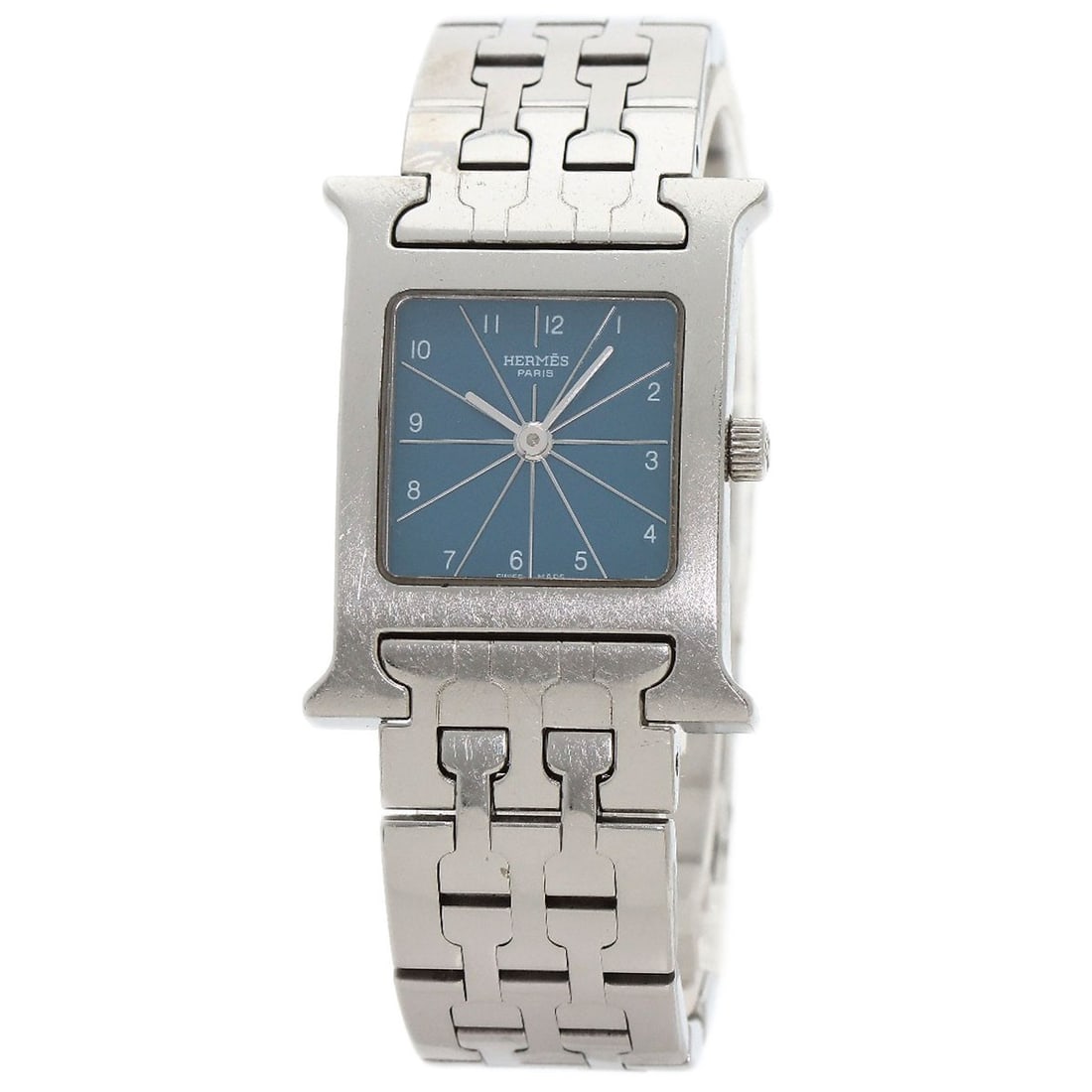 Hermes H Watch Blue Gene Watches Hh1.210 Stainless Steel/Stainless Steel (1 of 20)