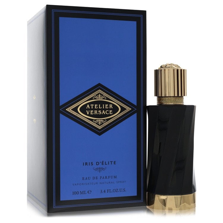 Versace Atelier Iris D'Elite Cologne By Versace Eau De Parfum Spray (Unisex): Brand: Versace Size: 3.4 oz Eau De Parfum Spray Grams: 500 Type: Eau De Parfum Spray (Unisex) Fragrance: Cologne for Men Product Disclaimer: Authentic fragrances; some boxes may show shelf wear. We st