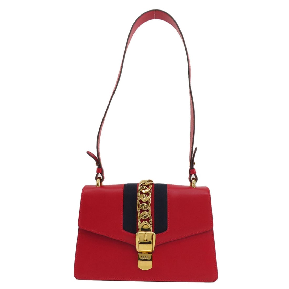 Gucci 421882 Silvi Shoulder Bag Leather (1 of 20)