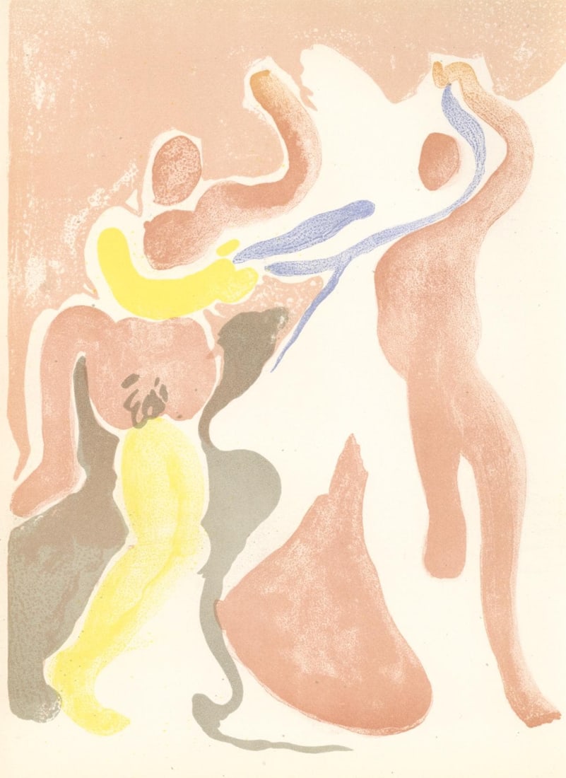 Andr Beaudin, Composition, Andr Beaudin, Verve: Revue Artistique, Lithograph (1 of 6)