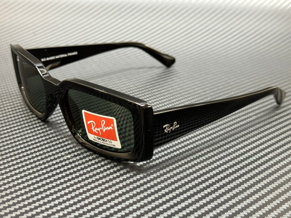 Ray Ban Rb4395 667771 Black Green Kiliane Unisex 54 Mm Sunglasses: Brand: Ray Ban Frame Color: Black Type: Sunglasses Product Disclaimer: Minor wear from age or display may be present. We strongly encourage bidders to examine all provided descriptions and images care