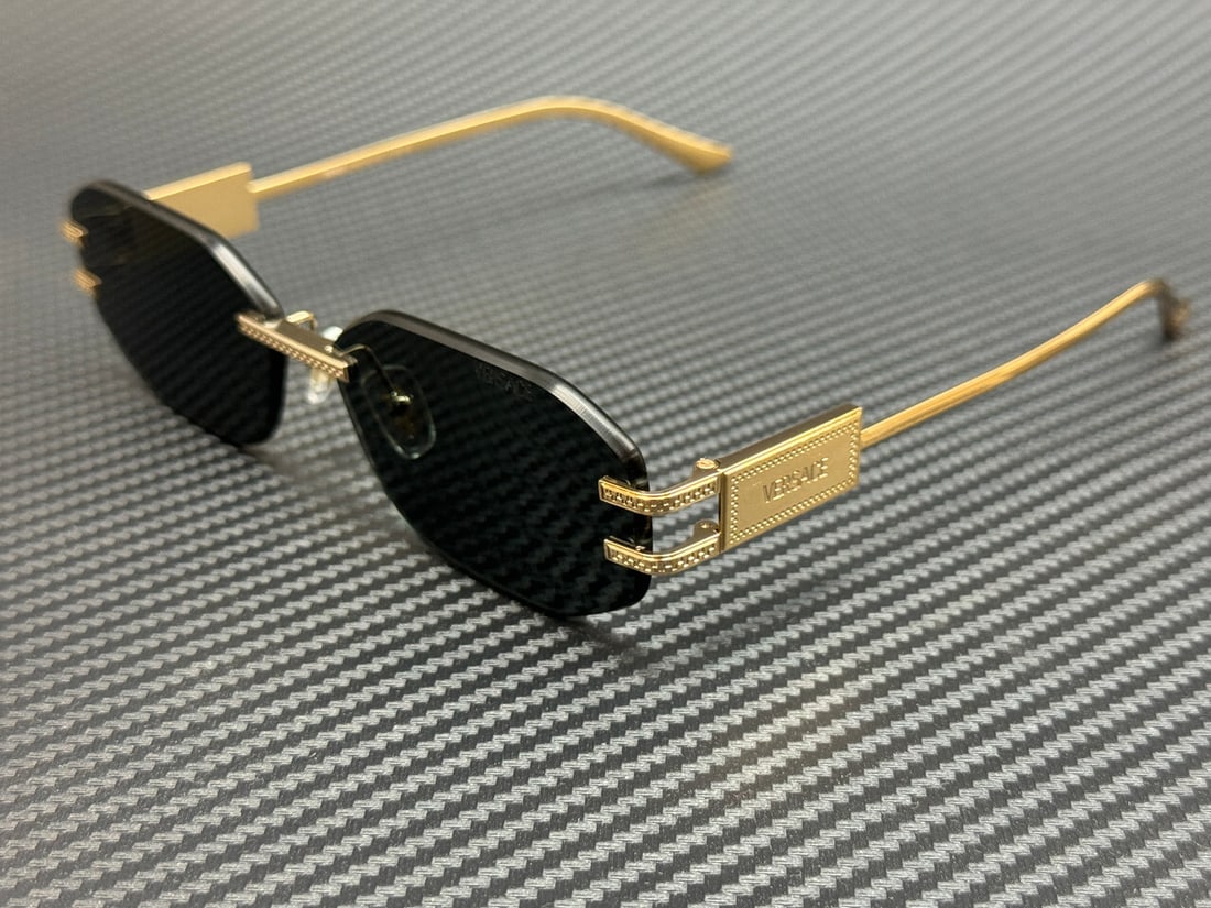 Versace Ve2274 100287 Gold Grey Women'S 58 Mm Sunglasses: Brand: Versace Frame Color: Gold Product Disclaimer: Minor wear from age or display may be present. We strongly encourage bidders to examine all provided descriptions and images carefully. For inquiri
