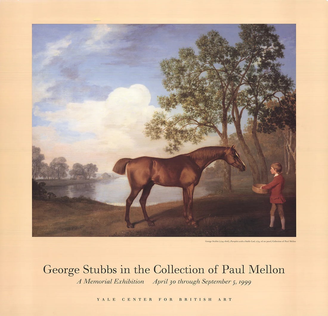 George Stubbs Pumpkin With A Stable-Lad " Offset Lithograph R: Artist: George Stubbs Brand: Stubbs George Exact Year: 1999 Subject: Figures Type: Offset Lithograph Year Of Production: 1999 Artist: George Stubbs Title: Pumpkin with a Stable-Lad Year: 1999 Signed: