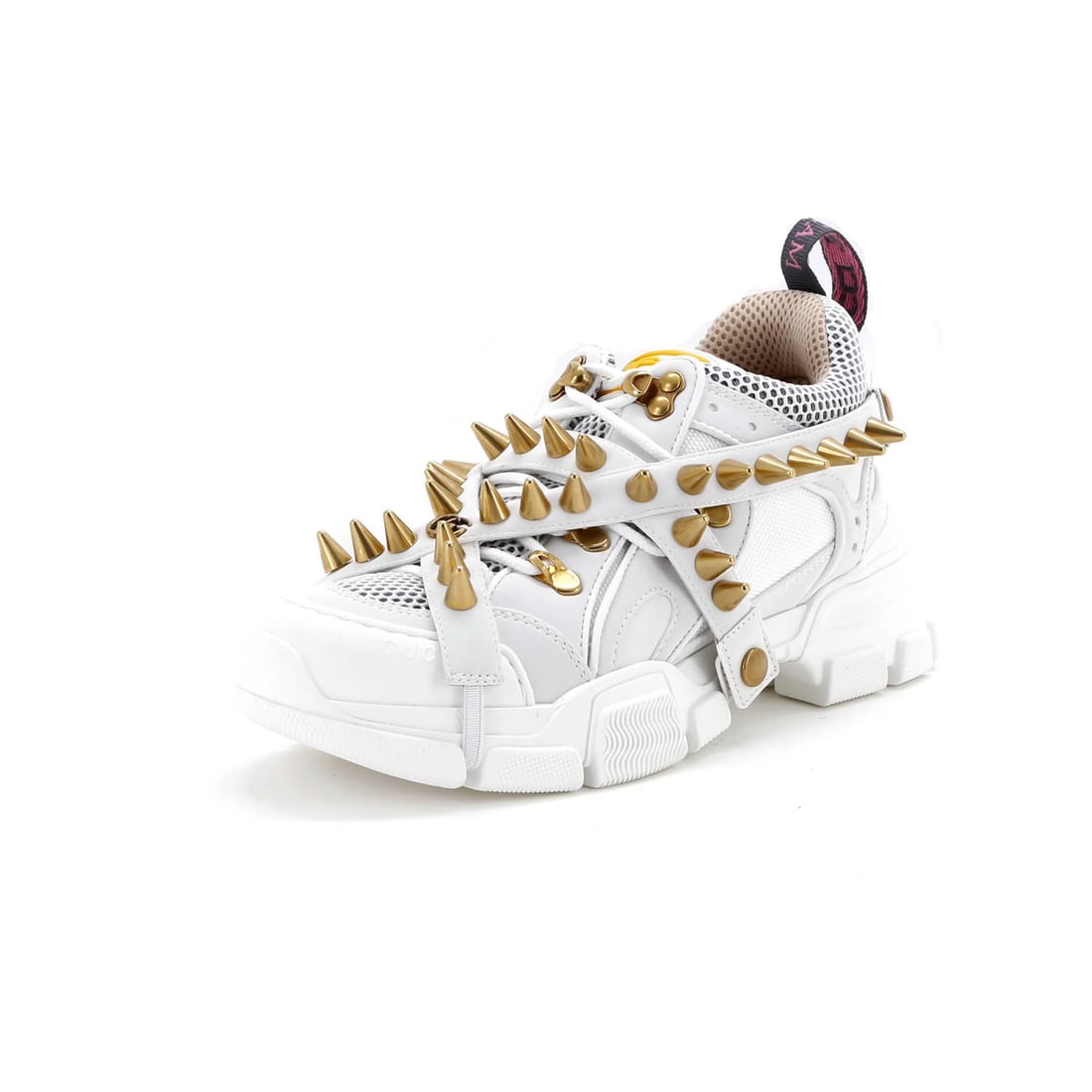 Gucci X Sega Flashtrek Sneakers Technical Fabric And Leather With Studs (1 of 5)