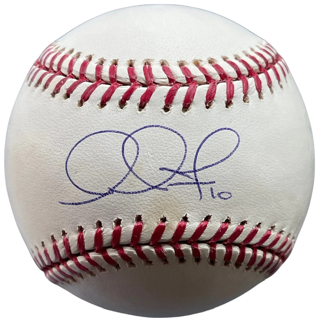 Adam Jones Autographed Official Major League Baseball (Jsa): Brand: James Spence Authentication (JSA) Adam Jones Autographed Official Major League Baseball - Baltimore Orioles Signed in blue pen across the sweet spot of this Official Allan Selig baseball Produc