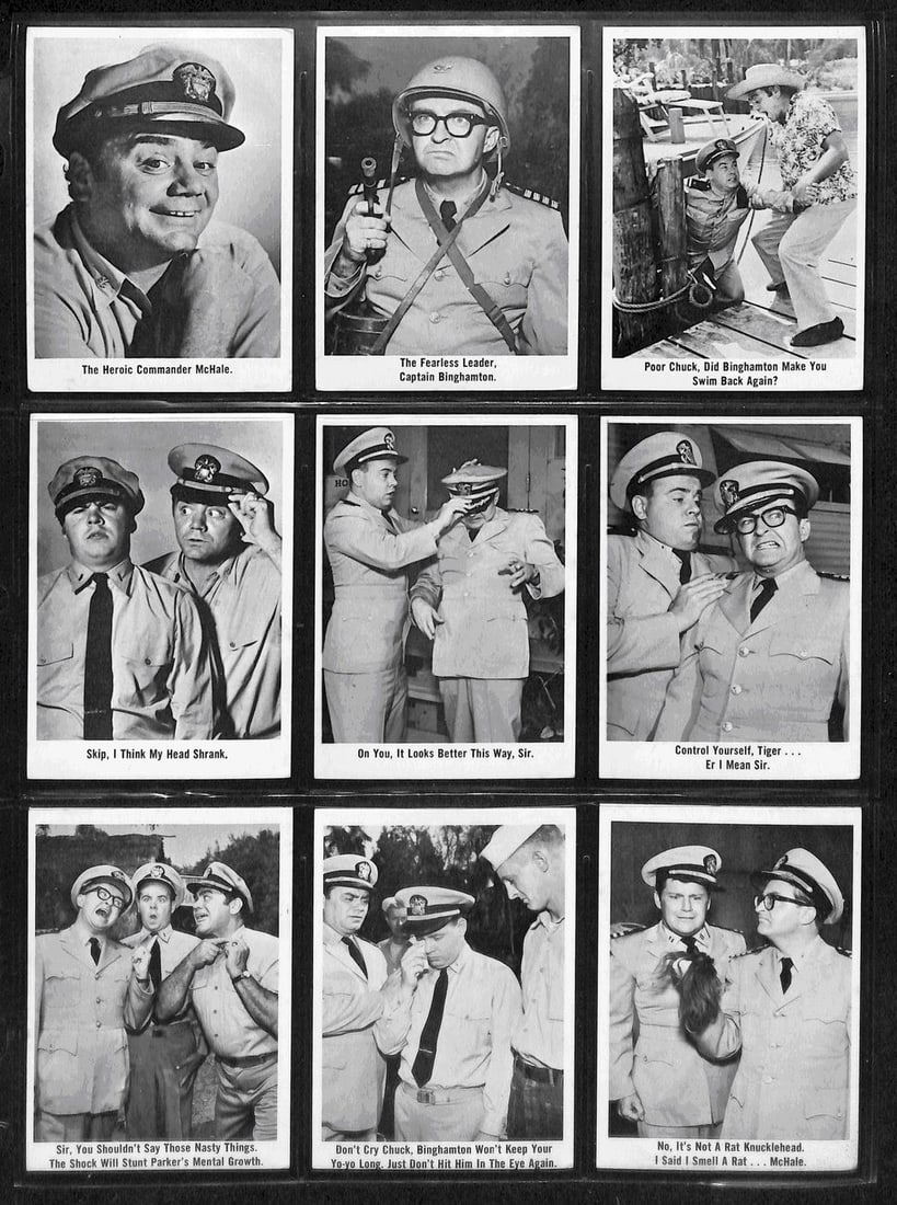 1965 Fleer Mchale'S Navy Card Complete Set (1-66) Tv Show 195340: Original/Reproduction: Original Industry: Television Product Disclaimer: Not affiliated with any team or league. Signatures are unverified unless a certificate is stated. For inquiries, please reach o