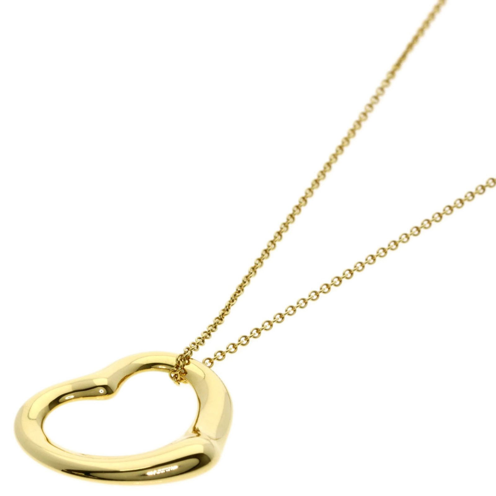 Tiffany & Co. Open Heart Necklace In 18K Yellow Gold (1 of 7)